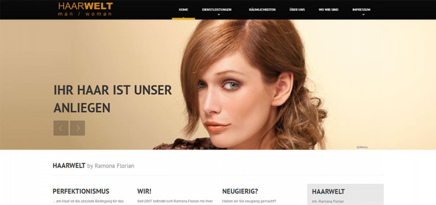 HAARWELT-GG.DE online mit neuem Design